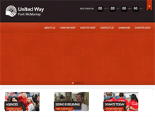 Tablet Screenshot of fmunitedway.com